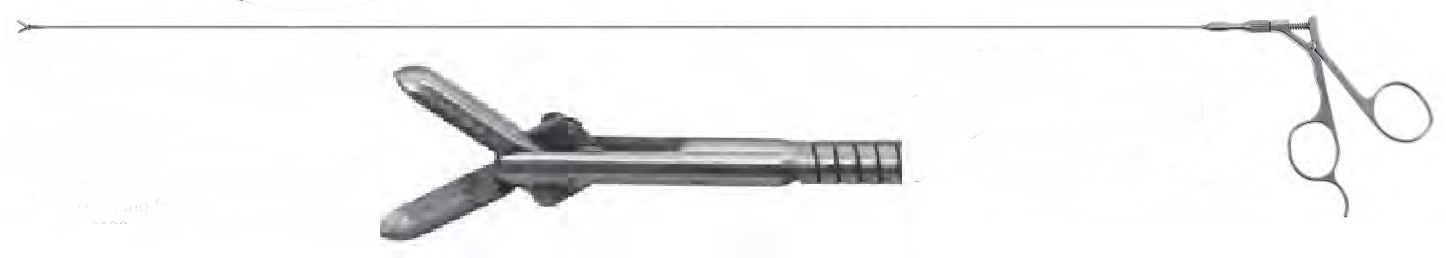 Затискач біопсійний щипці малі, гнучкий, діаметр 5Fr, до уретероскопа, довжина 600 мм, розбірні TianSong